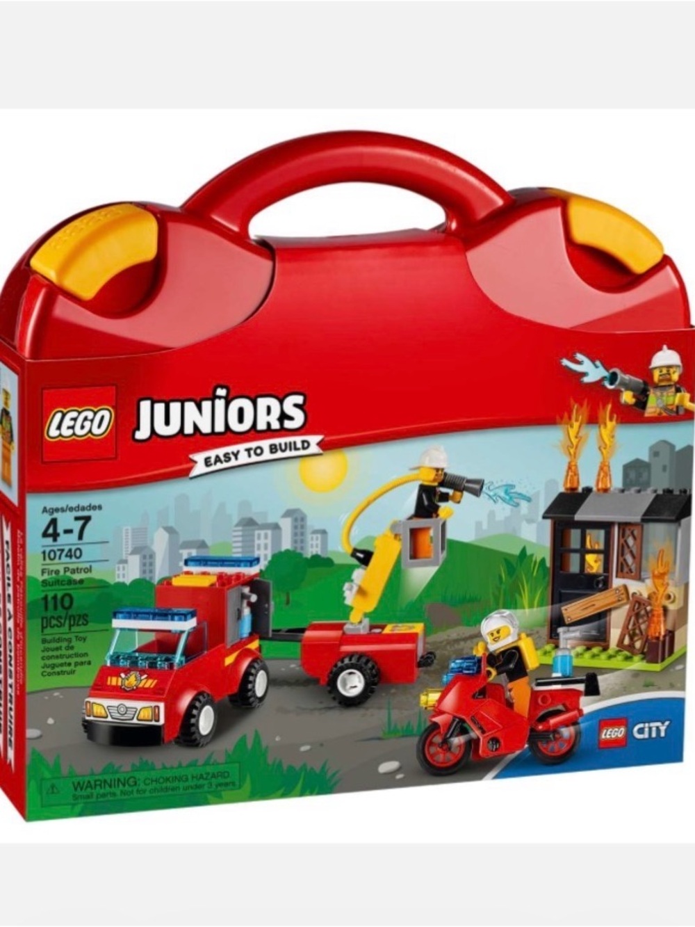 Lego Juniors 10740 Fire Patrol Suitcase